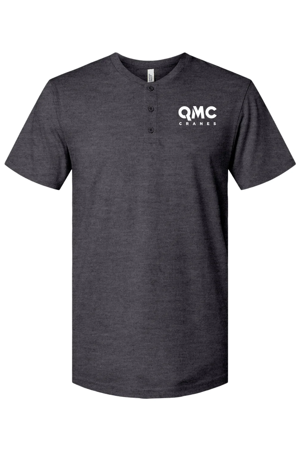 Men's CVC Henley Tee - Image 3